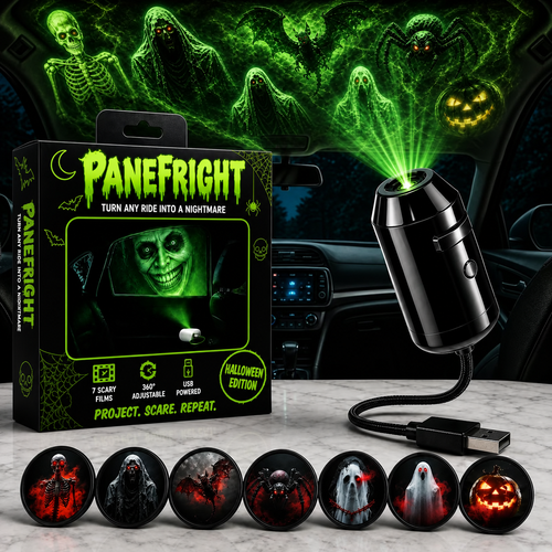 PaneFright Car Projector